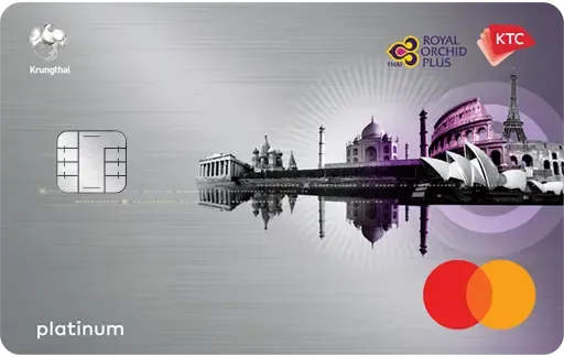 บัตรเครดิต KTC ROYAL ORCHID PLUS PLATINUM MASTERCARD