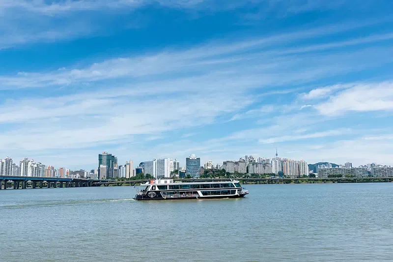 ล่องเรือ แม่น้ำฮัน กรุงโซล