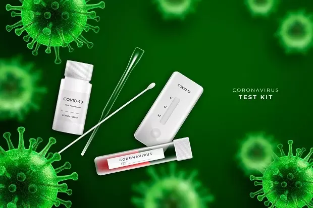 ตัวอย่างชุดตรวจโควิด Antigen Test Kit แบบสวอบ