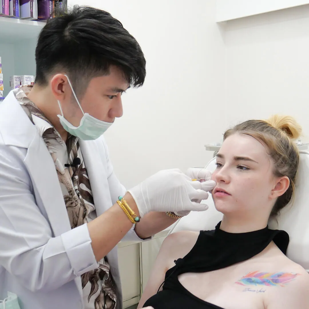 การฉีดฟิลเลอร์ใต้ตา การฉีดฟิลเลอร์ใต้ตา