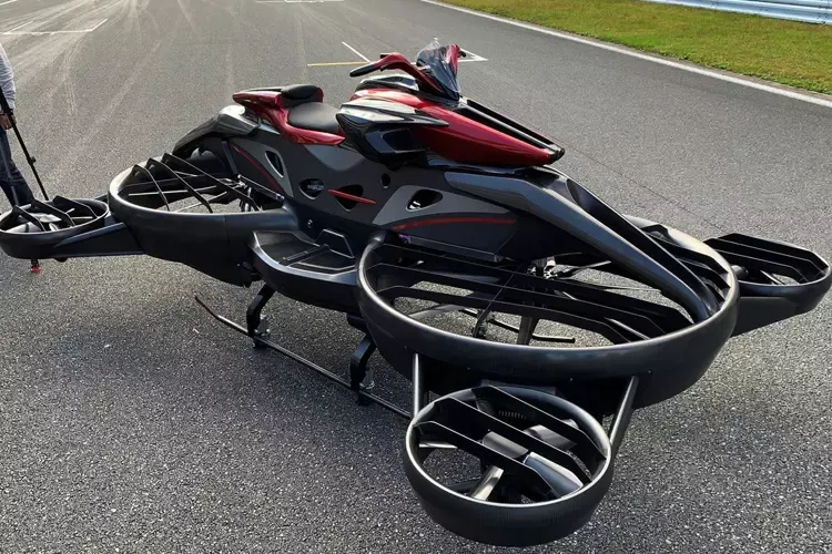 รถมอเตอร์ไซค์บินได้ XTurismo รถมอเตอร์ไซค์บินได้ XTurismo