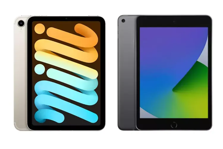iPad mini 6 และ iPad mini 5 