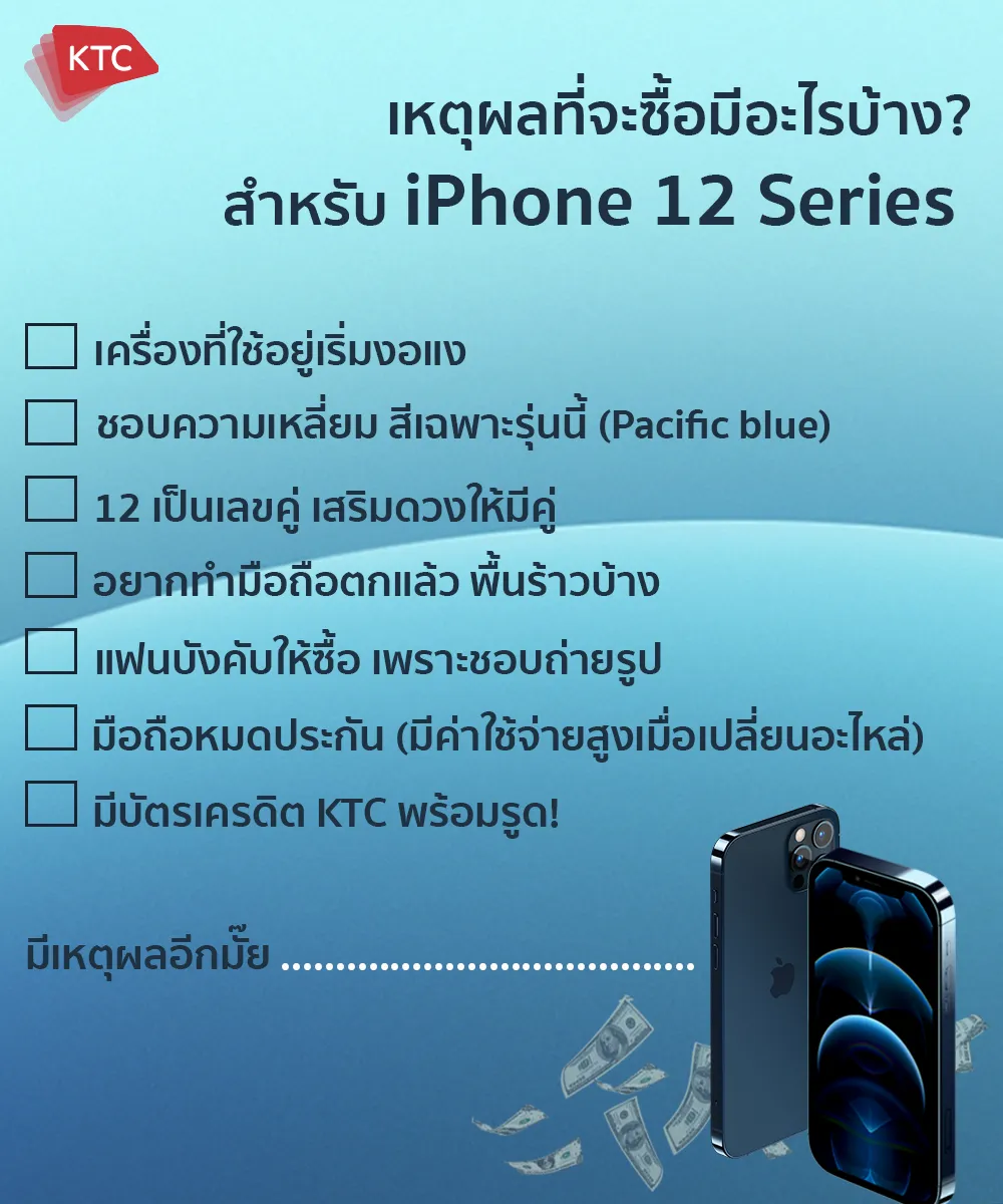 เหตุผลที่ควรซื้อ iPhone 12