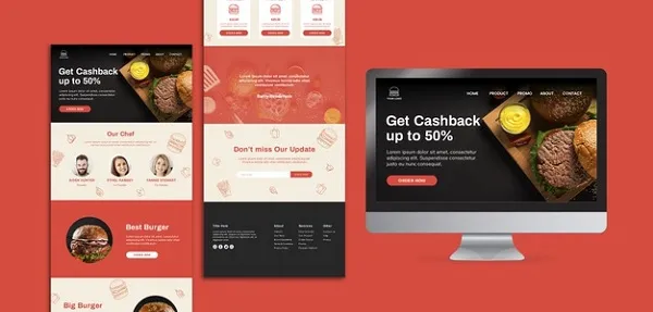 เว็บไซต์ร้านอาหาร 