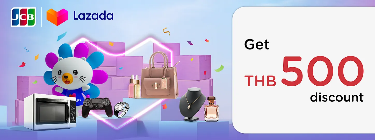 Lazada for KTC JCB credit card Lazada for KTC JCB credit card