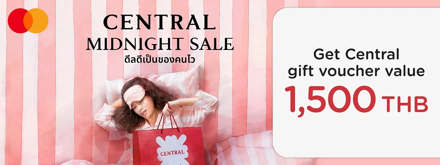 Central Midnight Sale x Mastercard