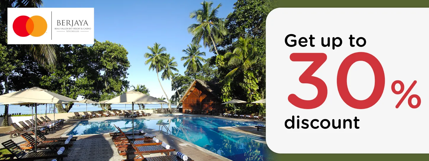 Berjaya Beau Vallon Bay Resort & Casino  x MASTERCARD