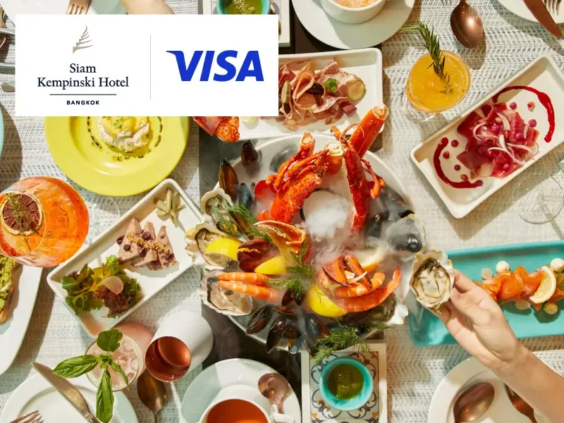 รวมดาว Sunday Brunch - โรงแรมสยาม เคมปินสกี้ กรุงเทพ (Siam Kempinski Hotel Bangkok)