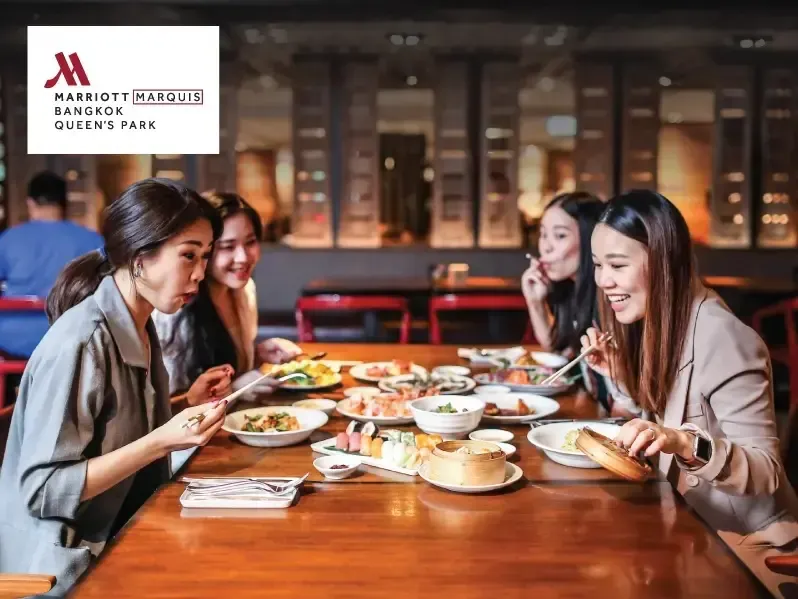 รวมดาว Sunday Brunch - Bangkok Marriott Marquis Queen’s Park