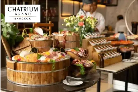 บุฟเฟ่ต์โรงแรม Chatrium Grand Bangkok