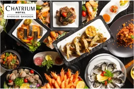 บุฟเฟ่ต์โรงแรม Chatrium Hotel Riverside Bangkok