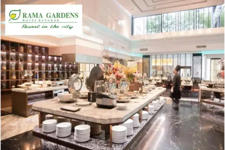 บุฟเฟ่ต์โรงแรม Rama Gardens Hotel