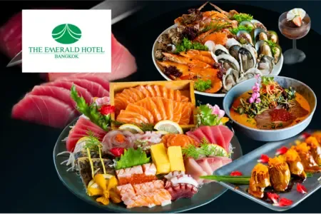 บุฟเฟ่ต์โรงแรม The Emerald Hotel
