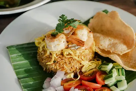 บุฟเฟ่ต์โรงแรม Mercure Bangkok Makkasan