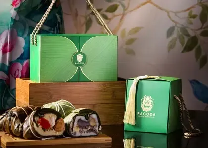 โปรโมชั่นพรีเมี่ยมบ๊ะจ่าง โรงแรมแบงค็อก แมริออท มาร์คีส์ ควีนส์ปาร์ค ห้องอาหารจีนพาโกด้า