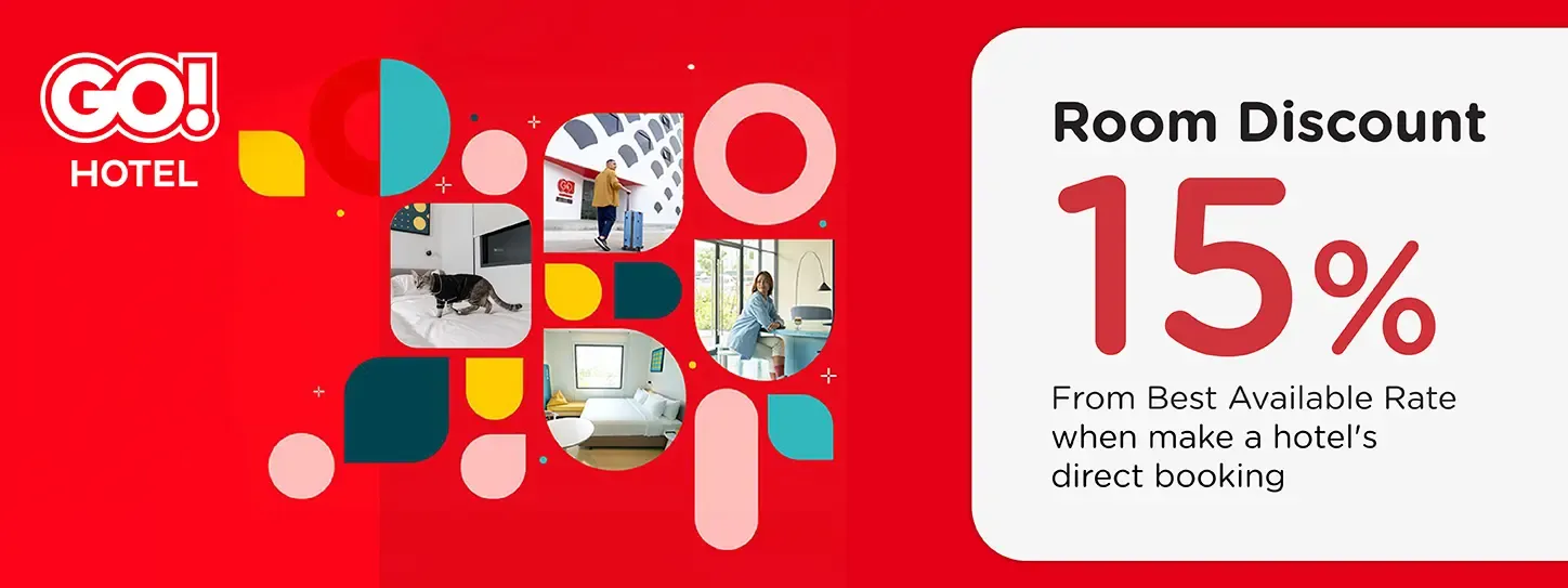GO! HOTEL โปรโมชั่น ที่โรงแรมและรีสอร์ท กับบัตรเครดิต KTC