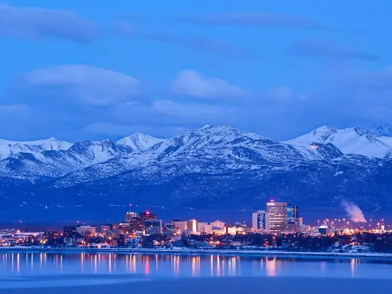 เมืองแองเคอเรจ (Anchorage) เมืองแองเคอเรจ (Anchorage)