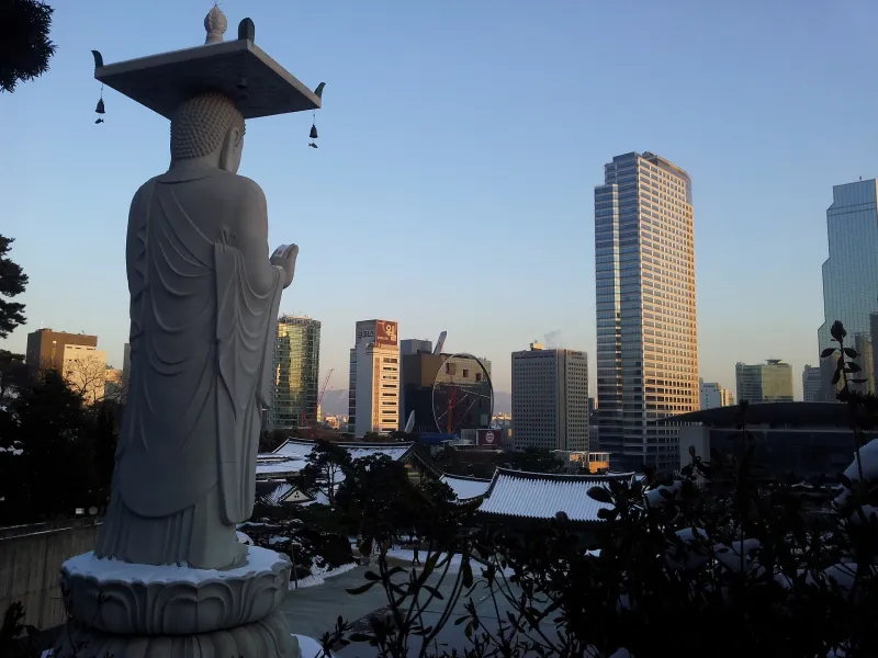 วัดพงอึนซา  วัดในโซล