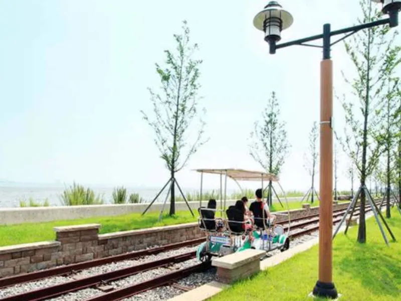 เที่ยวเกาหลี Yeongjongdo Seaside Rail Bike
