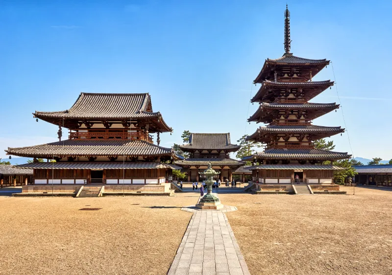 วัดโฮริวจิ วัดโฮริวจิ