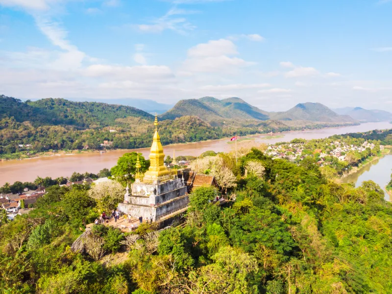 พระธาตุพูสี Mount Phousi - หลวงพระบาง