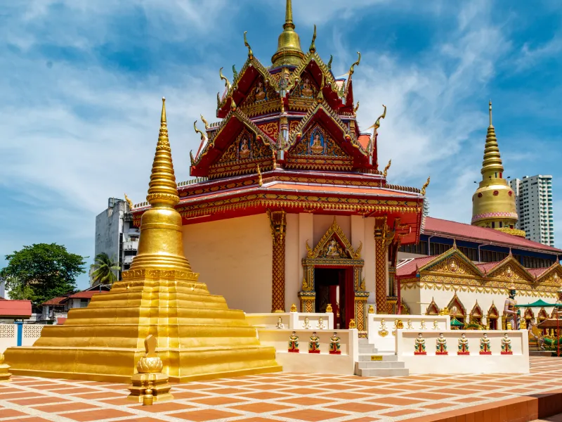 วัดไชยมังคลาราม ปีนัง ประเทศสิงคโปร์ วัดไชยมังคลาราม ปีนัง ประเทศสิงคโปร์