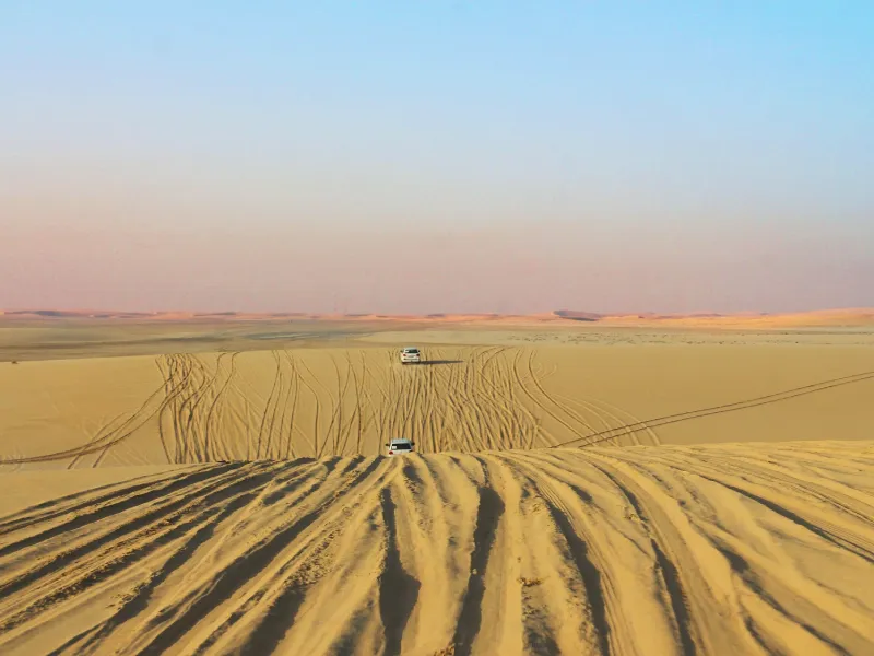 ทะเลทรายซาฟารี เที่ยวทะเลทรายประเทศกาตาร์