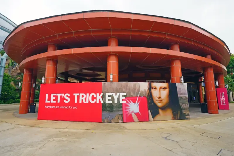 Trickeye Museum ที่เที่ยวสิงคโปร์ ถ่ายรูปเล่น
