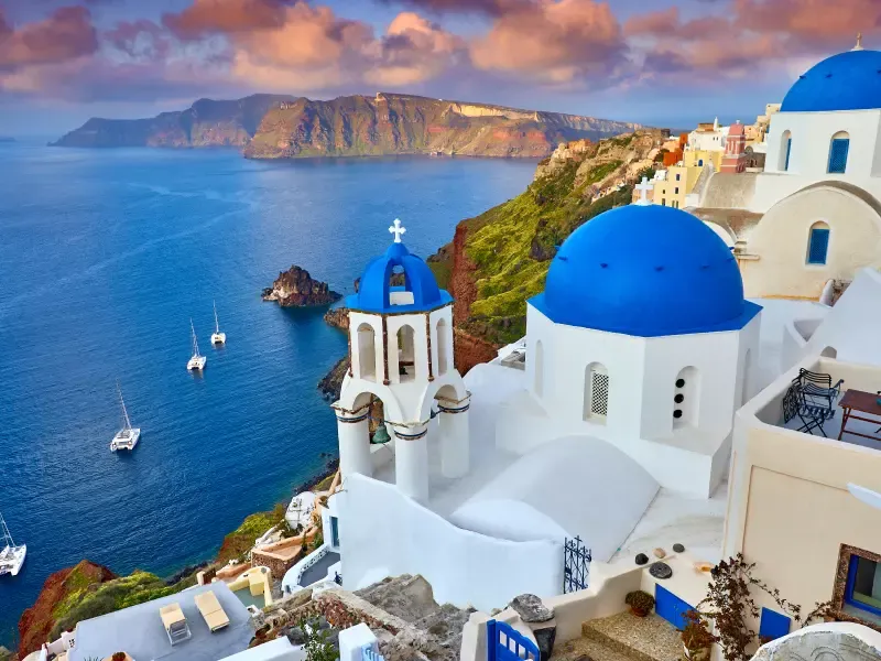 เกาะซานโตรินิ กรีซ เกาะซานโตรินิ กรีซ