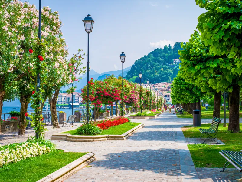 Bellagio Walkway เมือง Bellagio - Italy