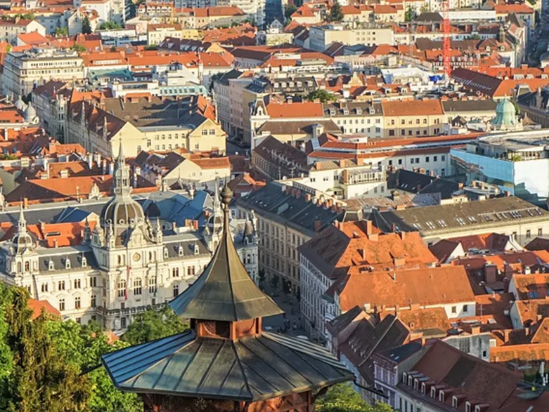 เมืองกราซ เมืองท่องเที่ยวประเทศออสเตรีย เมืองกราซ เมืองท่องเที่ยวประเทศออสเตรีย