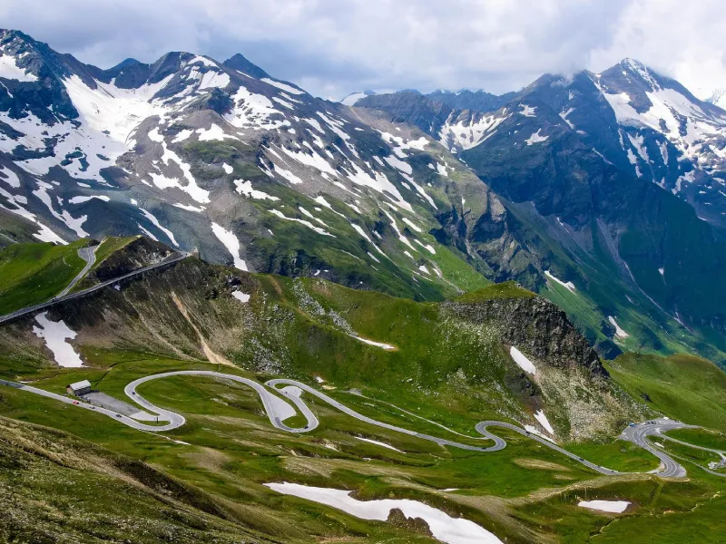 ถนน Grossglockner Alpine ถนน Grossglockner Alpine