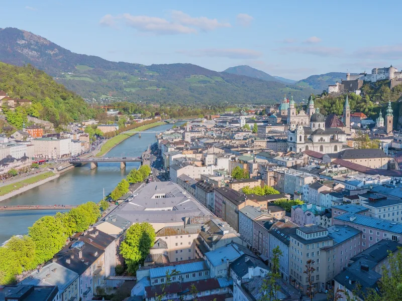 เมืองซาลซ์บูร์ก ประเทศออสเตรีย เมืองซาลซ์บูร์ก ประเทศออสเตรีย