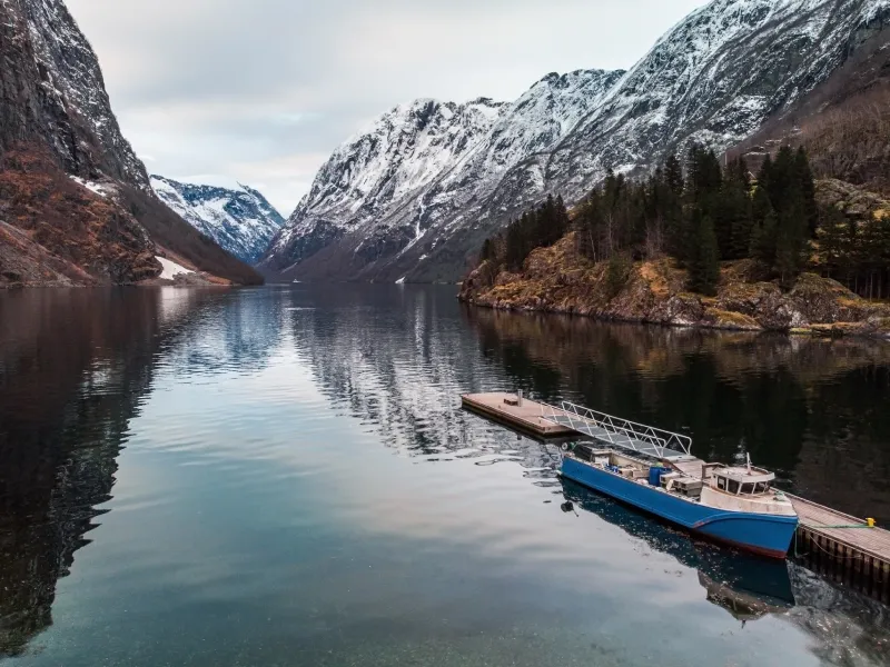 The Naeroyfjord The Naeroyfjord