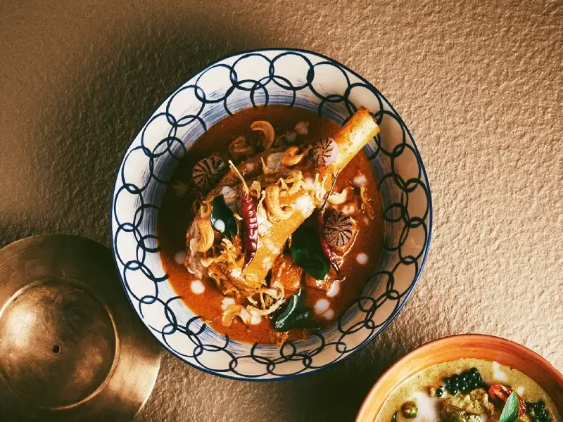 แกงมัสมั่นไก่ อาหารประจำชาติไทย แกงมัสมั่นไก่ อาหารประจำชาติไทย