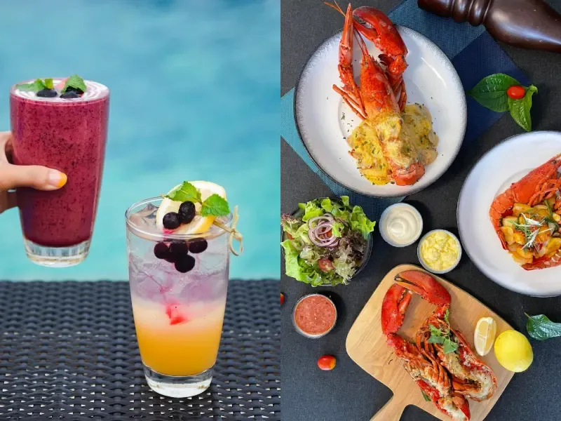 ร้านอาหารในหัวหิน ร้าน shoreline beach club