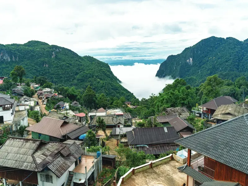 ที่เที่ยวธรรมชาติ ชุมชนผาฮี้