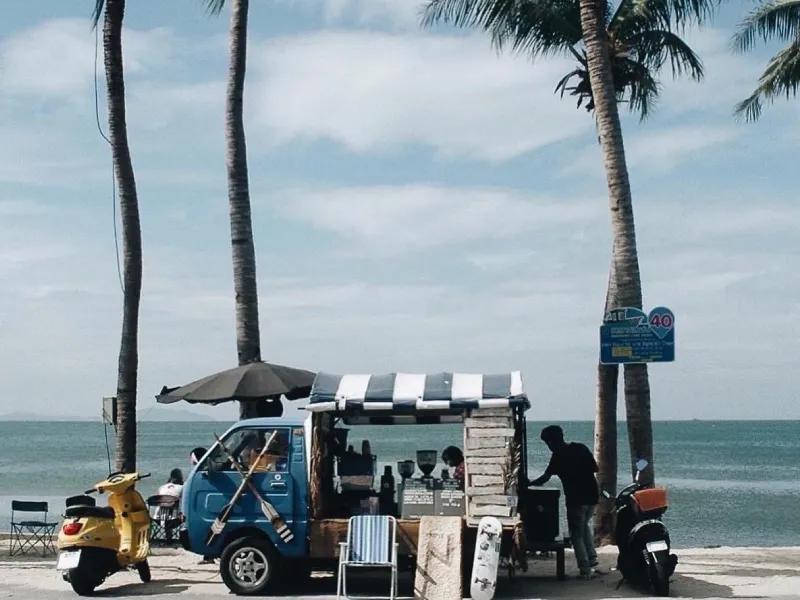 เที่ยวเกาหลี Yeongjongdo Seaside Rail Bike