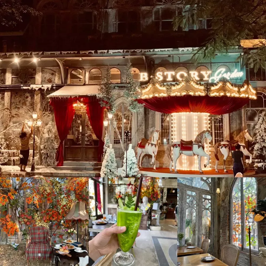 รวมร้านคาเฟ่กรุงเทพฯ B Story Gargen (เลียบด่วนรามอินทรา)