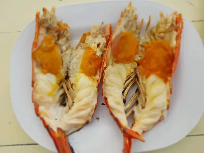 บ้านชิตกรุงกุ้งเผา ปทุมธานี ร้านเด็ดแนะนำโดยสมาชิก KTC WORLD