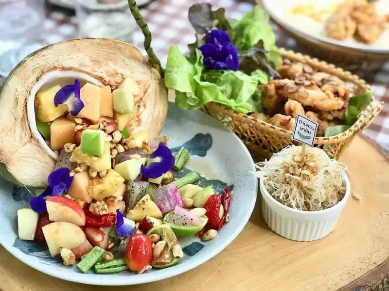 บ้านสวนพาฝัน จ.สมุทรสาคร ร้านเด็ดทั่วไทย