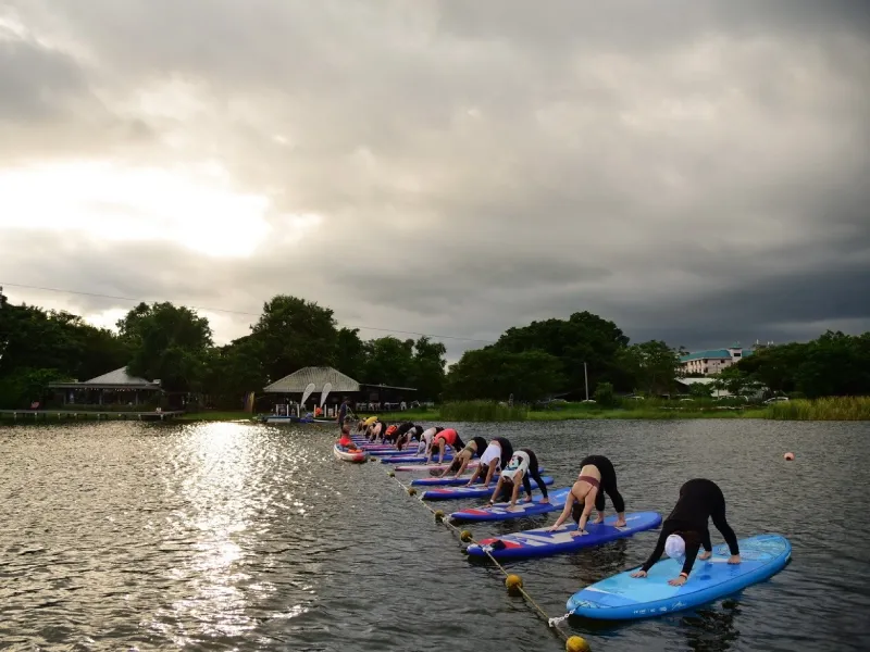 ที่เล่น sup board TACO LAKE (บึงตะโก้) สมุทรปราการ