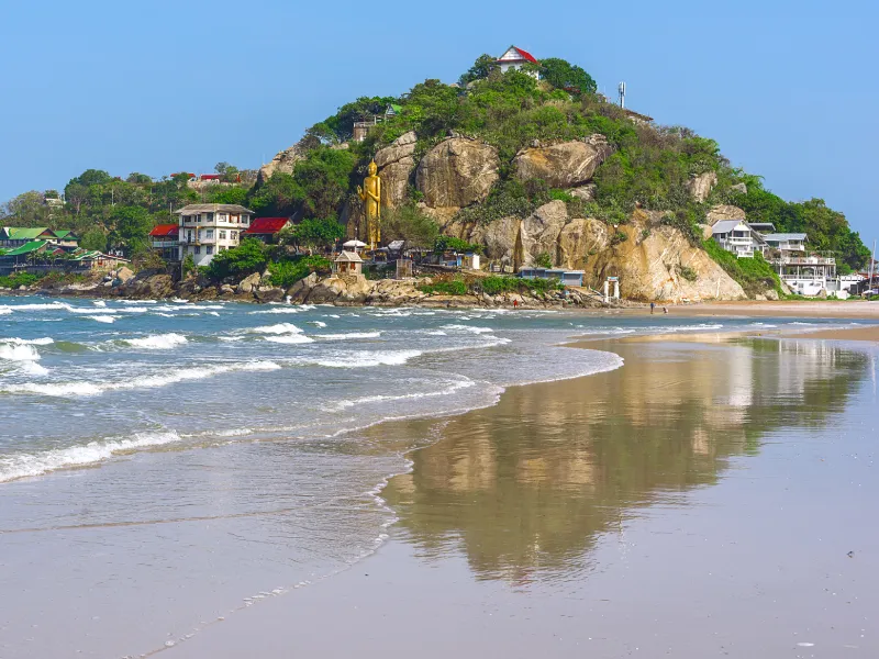 หาดเขาตะเกียบ ที่เที่ยวหัวหิน หาดเขาตะเกียบ ที่เที่ยวหัวหิน