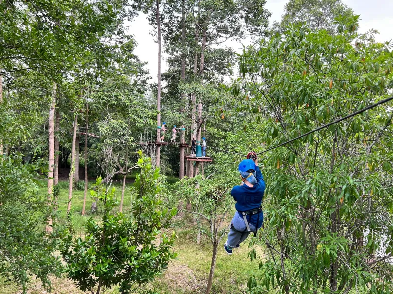 Tree Top Adventure Park Thailand Tree Top Adventure Park Thailand
