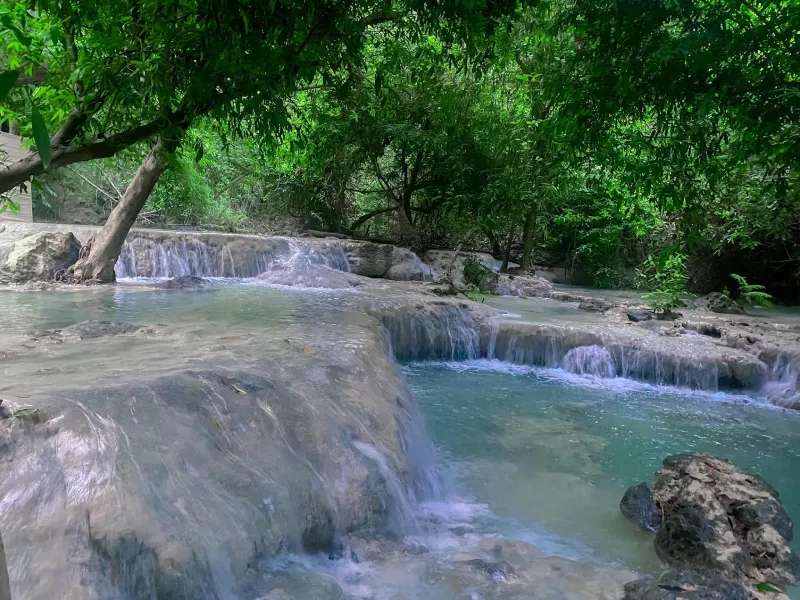 น้ำตกวังก้านเหลือง ตำบลท่าดินดำ อำเภอชัยบาดาล