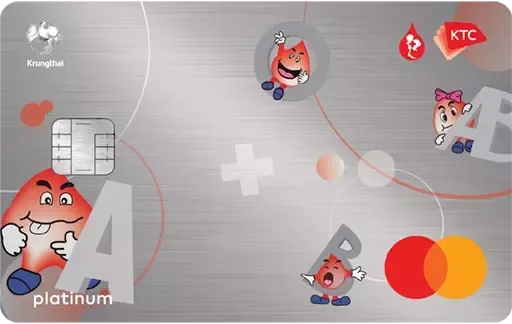 KTC - THAI RED CROSS NATIONAL BLOOD CENTER PLATINUM MASTERCARD