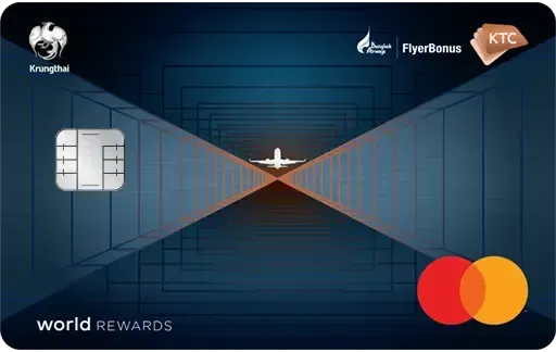 บัตรเครดิต KTC X - BANGKOK AIRWAYS WORLD REWARDS MASTERCARD