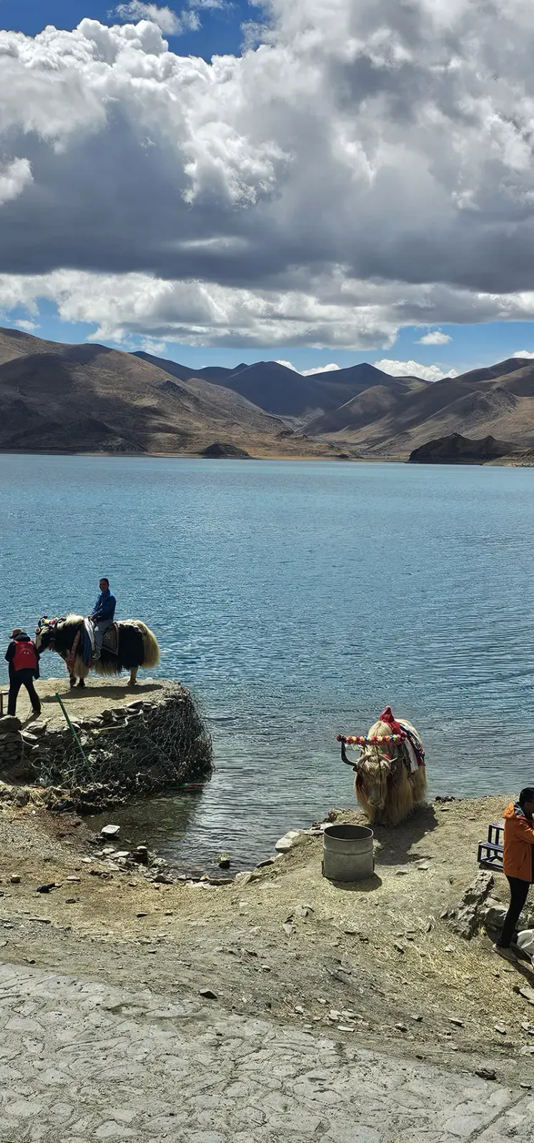 เที่ยวทิเบต ชม Yamdrok Lake เที่ยวทิเบต ชม Yamdrok Lake